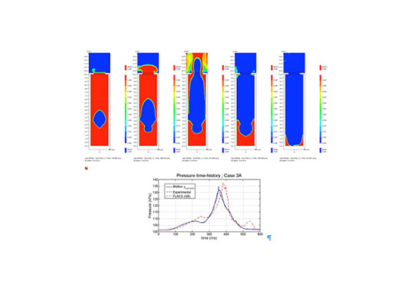 Development of fuel storage tank with frangible roof to resist accidental explosion load